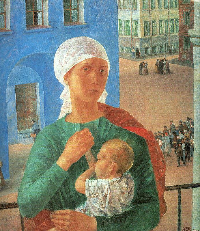 The Year 1918 in Petrograd, Petrov-Vodkin, Kozma